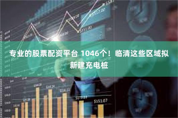 专业的股票配资平台 1046个！临清这些区域拟新建充电桩